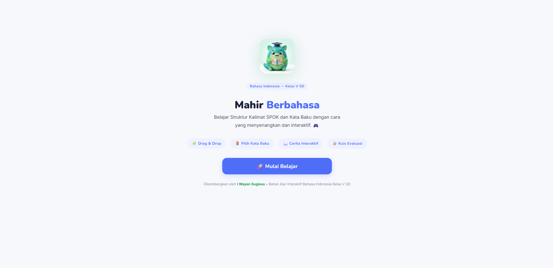 Bahan Ajar Bahasa Indonesia